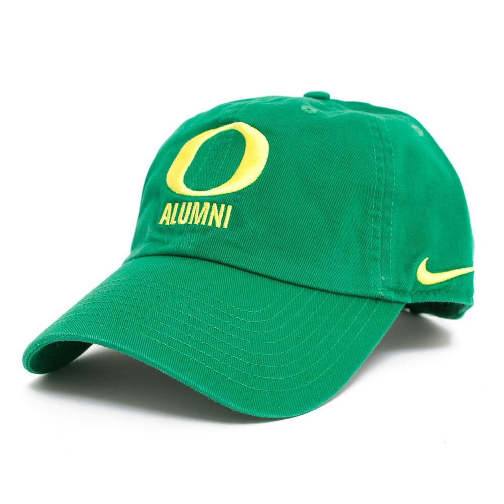 Kelly Nike O Alumni in Yellow Adjustable Campus Hat